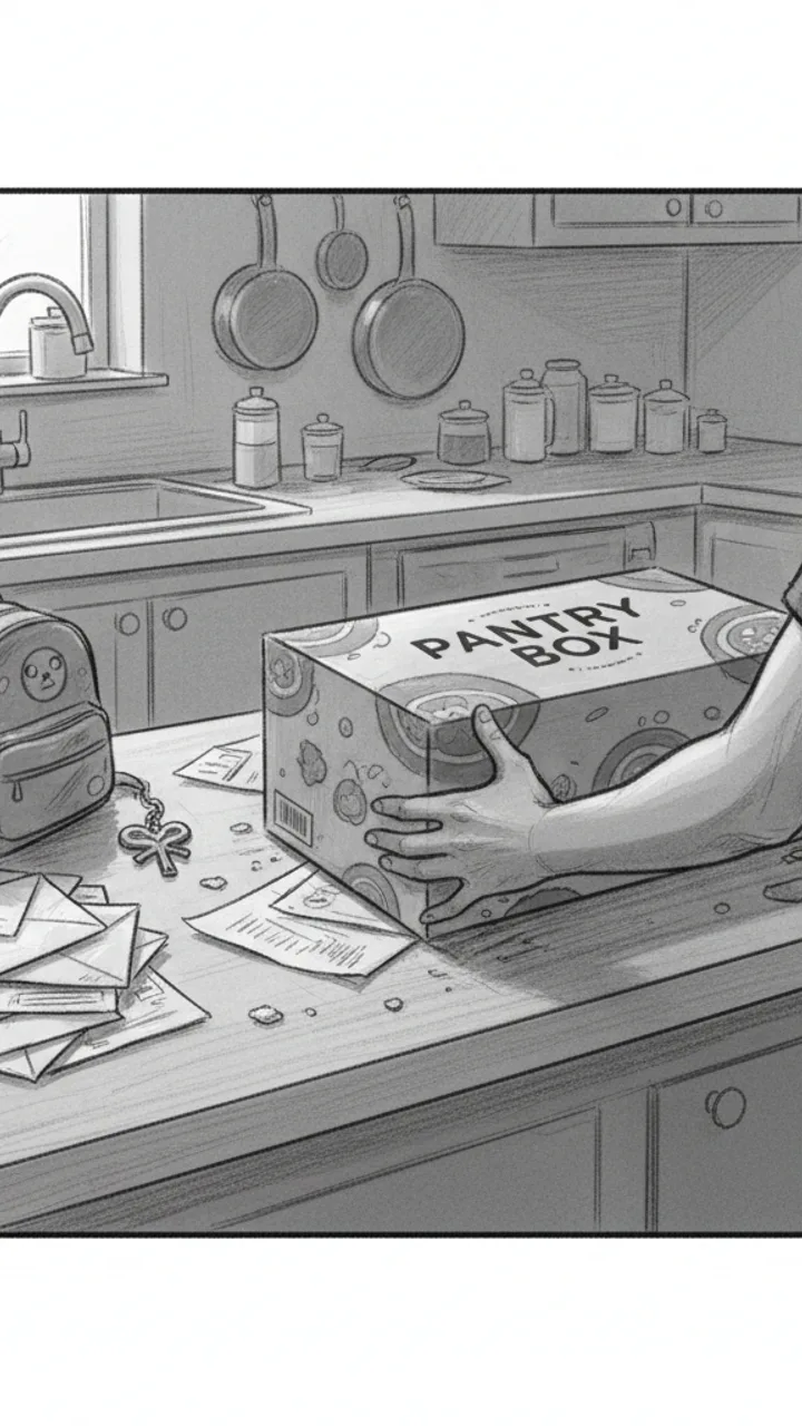 Storyboard sketch for scene 1: Hook