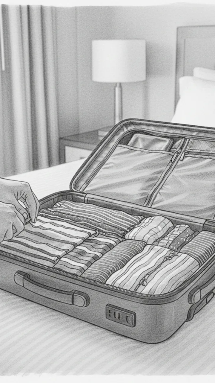 Storyboard sketch for scene 1: Hook