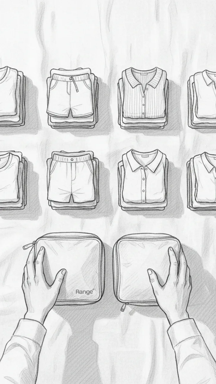 Storyboard sketch for scene 2: The Pack